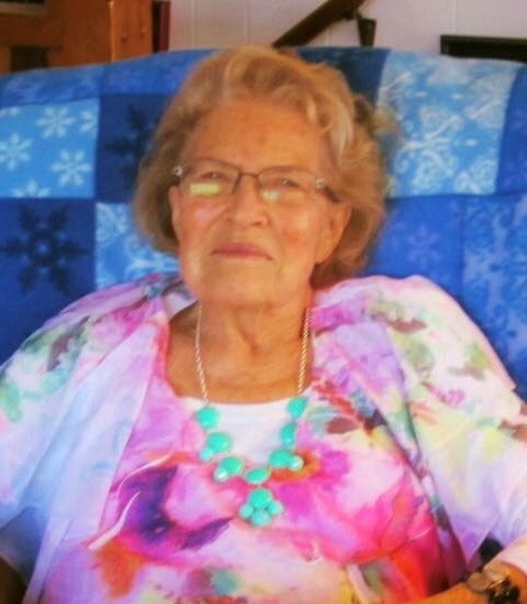 A photo of an elderly Dr. Elizabeth Lyn Clayton