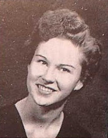 High school yearbook photo of Lou Ann Birkbeck